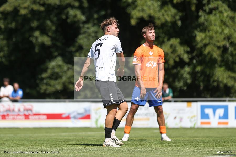 sport, action, SVD, SV Darmstadt 98, Regionalfreundschaftsspiele, Fussball, Fuhrmann Arena, Frammersbach, FCS, DFL, DFB, 3. Liga, 1. FC Schweinfurt 1905, 09.08.2025 - Bild-ID: 2499067