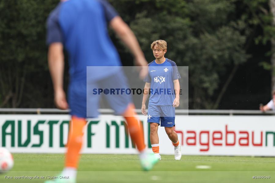 sport, action, SVD, SV Darmstadt 98, Regionalfreundschaftsspiele, Fussball, Fuhrmann Arena, Frammersbach, FCS, DFL, DFB, 3. Liga, 1. FC Schweinfurt 1905, 09.08.2025 - Bild-ID: 2499069