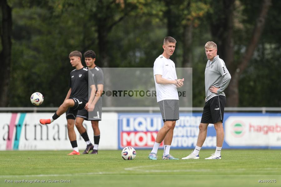 sport, action, SVD, SV Darmstadt 98, Regionalfreundschaftsspiele, Fussball, Fuhrmann Arena, Frammersbach, FCS, DFL, DFB, 3. Liga, 1. FC Schweinfurt 1905, 09.08.2025 - Bild-ID: 2499075