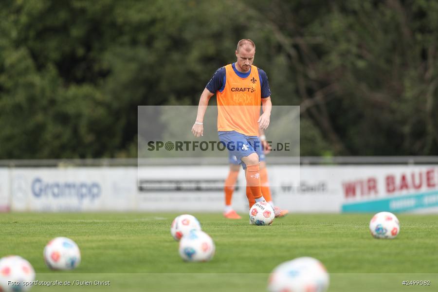 sport, action, SVD, SV Darmstadt 98, Regionalfreundschaftsspiele, Fussball, Fuhrmann Arena, Frammersbach, FCS, DFL, DFB, 3. Liga, 1. FC Schweinfurt 1905, 09.08.2025 - Bild-ID: 2499082