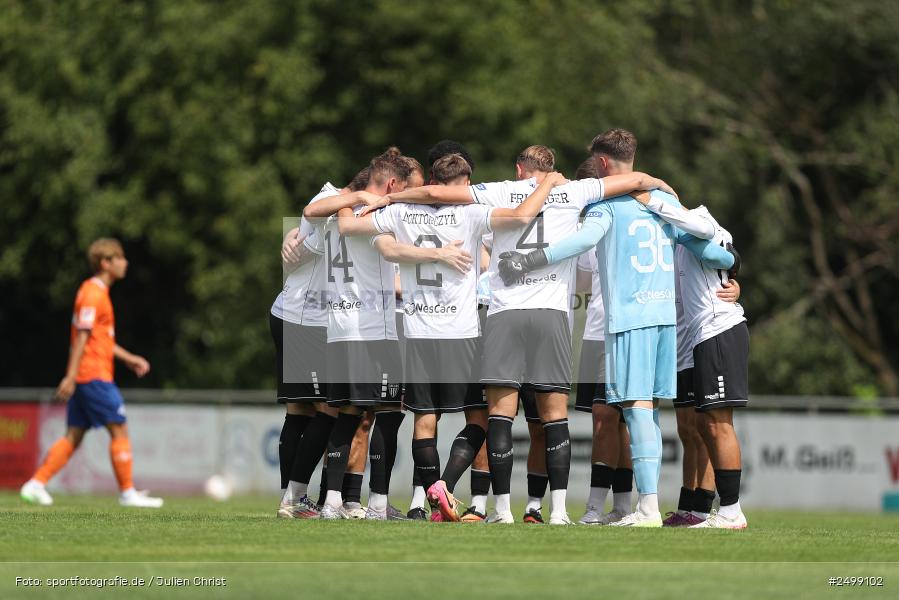 sport, action, SVD, SV Darmstadt 98, Regionalfreundschaftsspiele, Fussball, Fuhrmann Arena, Frammersbach, FCS, DFL, DFB, 3. Liga, 1. FC Schweinfurt 1905, 09.08.2025 - Bild-ID: 2499102