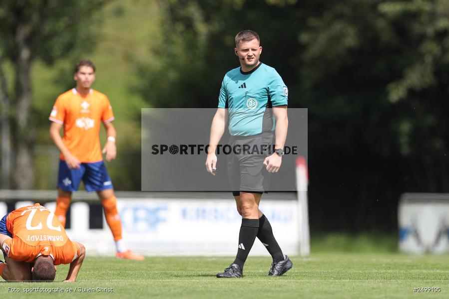 sport, action, SVD, SV Darmstadt 98, Regionalfreundschaftsspiele, Fussball, Fuhrmann Arena, Frammersbach, FCS, DFL, DFB, 3. Liga, 1. FC Schweinfurt 1905, 09.08.2025 - Bild-ID: 2499105