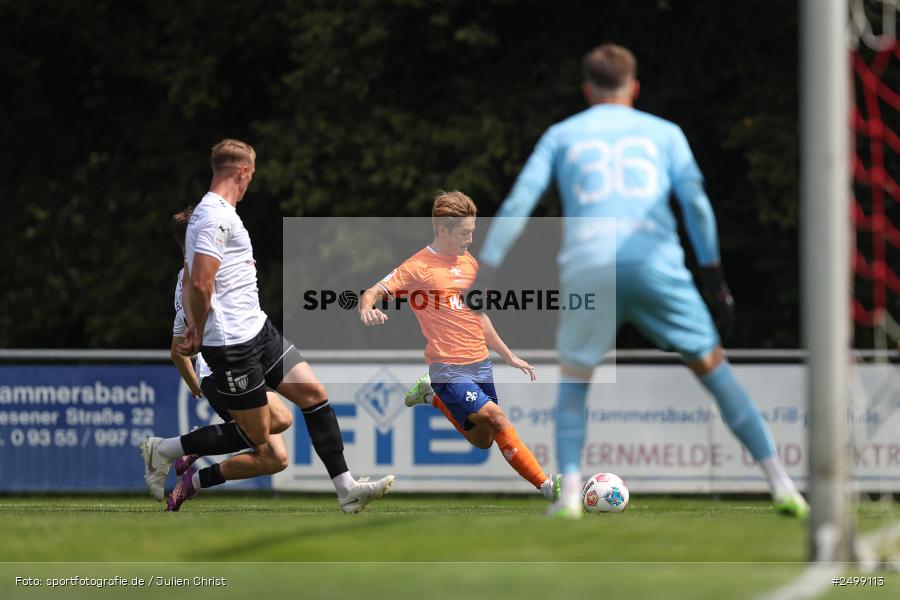 sport, action, SVD, SV Darmstadt 98, Regionalfreundschaftsspiele, Fussball, Fuhrmann Arena, Frammersbach, FCS, DFL, DFB, 3. Liga, 1. FC Schweinfurt 1905, 09.08.2025 - Bild-ID: 2499113