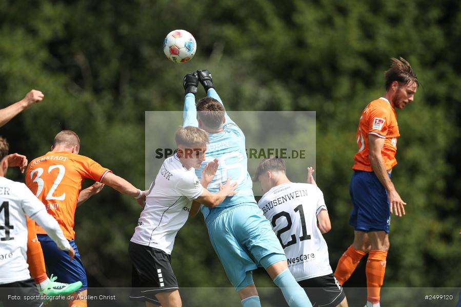 sport, action, SVD, SV Darmstadt 98, Regionalfreundschaftsspiele, Fussball, Fuhrmann Arena, Frammersbach, FCS, DFL, DFB, 3. Liga, 1. FC Schweinfurt 1905, 09.08.2025 - Bild-ID: 2499120