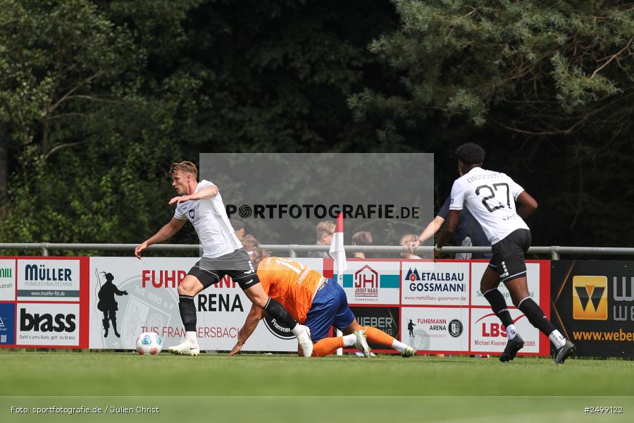 sport, action, SVD, SV Darmstadt 98, Regionalfreundschaftsspiele, Fussball, Fuhrmann Arena, Frammersbach, FCS, DFL, DFB, 3. Liga, 1. FC Schweinfurt 1905, 09.08.2025 - Bild-ID: 2499122