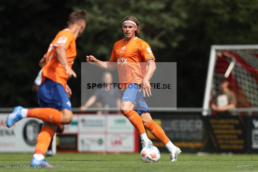 sport, action, SVD, SV Darmstadt 98, Regionalfreundschaftsspiele, Fussball, Fuhrmann Arena, Frammersbach, FCS, DFL, DFB, 3. Liga, 1. FC Schweinfurt 1905, 09.08.2025 - Bild-ID: 2499125