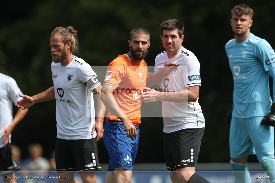 sport, action, SVD, SV Darmstadt 98, Regionalfreundschaftsspiele, Fussball, Fuhrmann Arena, Frammersbach, FCS, DFL, DFB, 3. Liga, 1. FC Schweinfurt 1905, 09.08.2025 - Bild-ID: 2499128