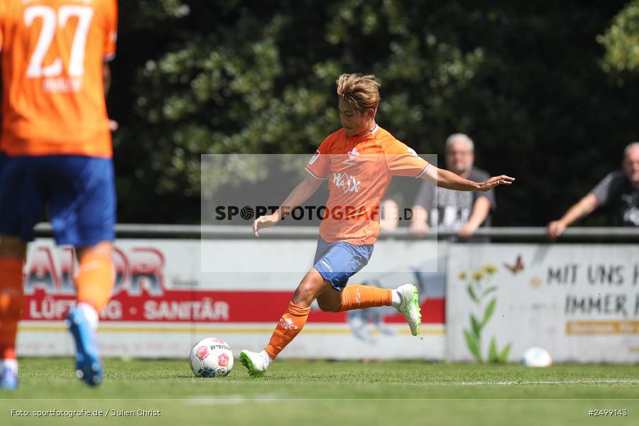sport, action, SVD, SV Darmstadt 98, Regionalfreundschaftsspiele, Fussball, Fuhrmann Arena, Frammersbach, FCS, DFL, DFB, 3. Liga, 1. FC Schweinfurt 1905, 09.08.2025 - Bild-ID: 2499143