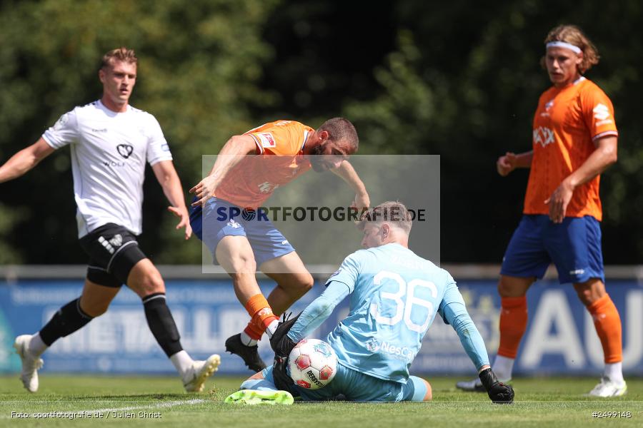 sport, action, SVD, SV Darmstadt 98, Regionalfreundschaftsspiele, Fussball, Fuhrmann Arena, Frammersbach, FCS, DFL, DFB, 3. Liga, 1. FC Schweinfurt 1905, 09.08.2025 - Bild-ID: 2499148
