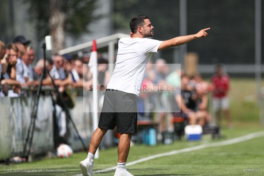 sport, action, SVD, SV Darmstadt 98, Regionalfreundschaftsspiele, Fussball, Fuhrmann Arena, Frammersbach, FCS, DFL, DFB, 3. Liga, 1. FC Schweinfurt 1905, 09.08.2025 - Bild-ID: 2499151