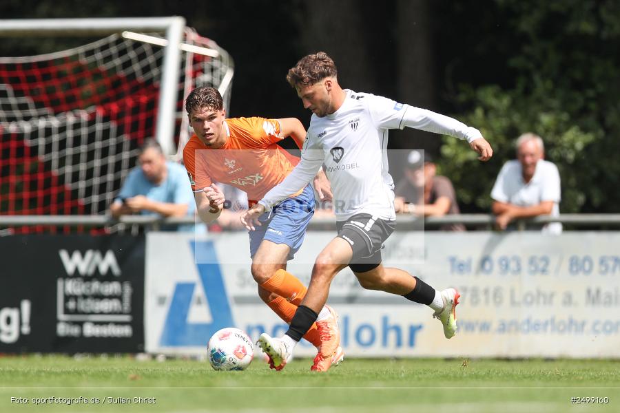 sport, action, SVD, SV Darmstadt 98, Regionalfreundschaftsspiele, Fussball, Fuhrmann Arena, Frammersbach, FCS, DFL, DFB, 3. Liga, 1. FC Schweinfurt 1905, 09.08.2025 - Bild-ID: 2499160