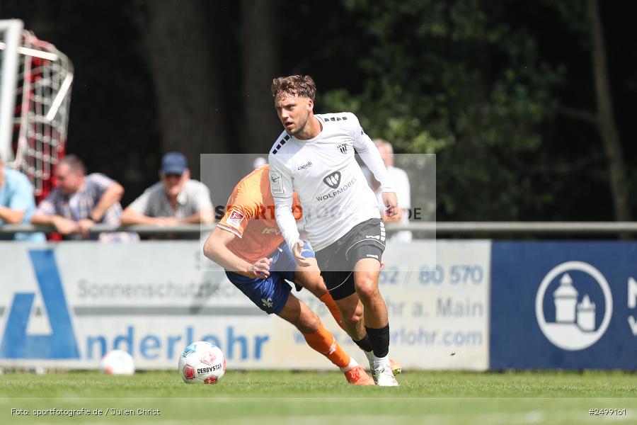 sport, action, SVD, SV Darmstadt 98, Regionalfreundschaftsspiele, Fussball, Fuhrmann Arena, Frammersbach, FCS, DFL, DFB, 3. Liga, 1. FC Schweinfurt 1905, 09.08.2025 - Bild-ID: 2499161
