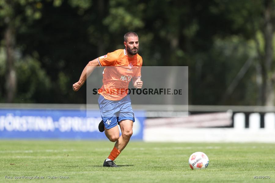 sport, action, SVD, SV Darmstadt 98, Regionalfreundschaftsspiele, Fussball, Fuhrmann Arena, Frammersbach, FCS, DFL, DFB, 3. Liga, 1. FC Schweinfurt 1905, 09.08.2025 - Bild-ID: 2499170