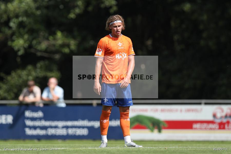 sport, action, SVD, SV Darmstadt 98, Regionalfreundschaftsspiele, Fussball, Fuhrmann Arena, Frammersbach, FCS, DFL, DFB, 3. Liga, 1. FC Schweinfurt 1905, 09.08.2025 - Bild-ID: 2499176