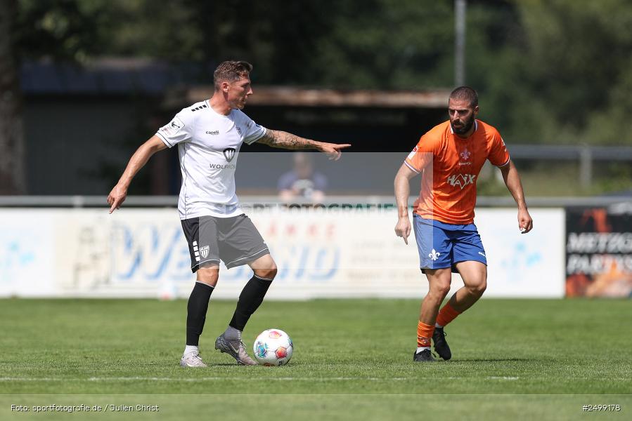 sport, action, SVD, SV Darmstadt 98, Regionalfreundschaftsspiele, Fussball, Fuhrmann Arena, Frammersbach, FCS, DFL, DFB, 3. Liga, 1. FC Schweinfurt 1905, 09.08.2025 - Bild-ID: 2499178