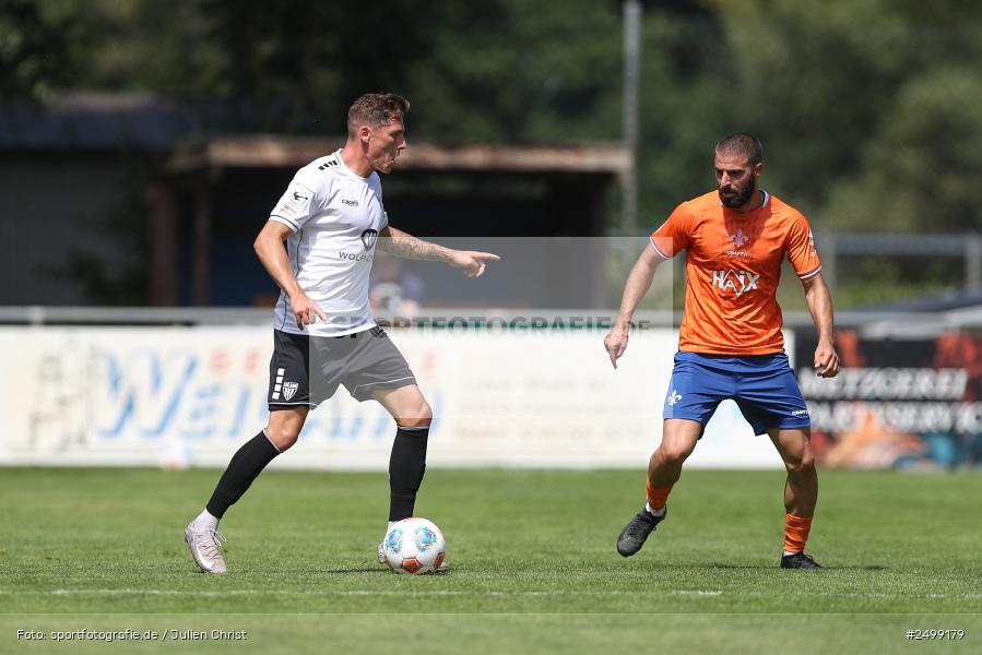 sport, action, SVD, SV Darmstadt 98, Regionalfreundschaftsspiele, Fussball, Fuhrmann Arena, Frammersbach, FCS, DFL, DFB, 3. Liga, 1. FC Schweinfurt 1905, 09.08.2025 - Bild-ID: 2499179