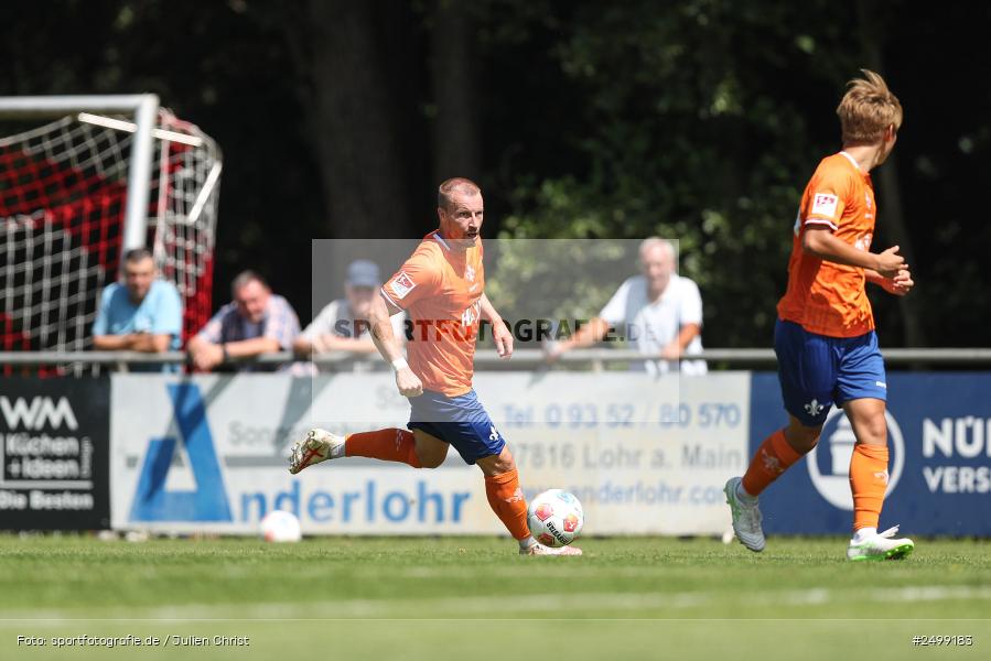 sport, action, SVD, SV Darmstadt 98, Regionalfreundschaftsspiele, Fussball, Fuhrmann Arena, Frammersbach, FCS, DFL, DFB, 3. Liga, 1. FC Schweinfurt 1905, 09.08.2025 - Bild-ID: 2499183