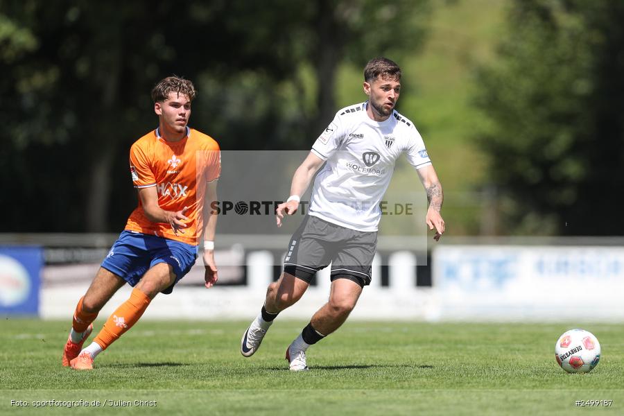 sport, action, SVD, SV Darmstadt 98, Regionalfreundschaftsspiele, Fussball, Fuhrmann Arena, Frammersbach, FCS, DFL, DFB, 3. Liga, 1. FC Schweinfurt 1905, 09.08.2025 - Bild-ID: 2499187
