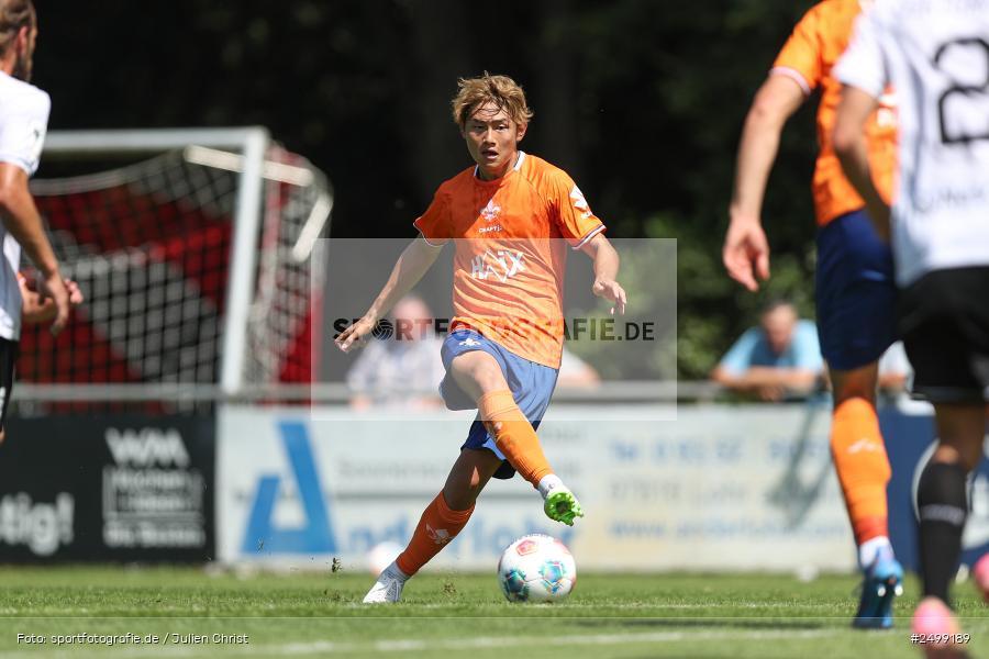sport, action, SVD, SV Darmstadt 98, Regionalfreundschaftsspiele, Fussball, Fuhrmann Arena, Frammersbach, FCS, DFL, DFB, 3. Liga, 1. FC Schweinfurt 1905, 09.08.2025 - Bild-ID: 2499189