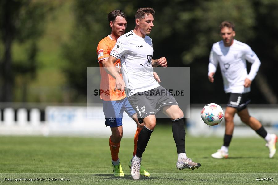 sport, action, SVD, SV Darmstadt 98, Regionalfreundschaftsspiele, Fussball, Fuhrmann Arena, Frammersbach, FCS, DFL, DFB, 3. Liga, 1. FC Schweinfurt 1905, 09.08.2025 - Bild-ID: 2499193