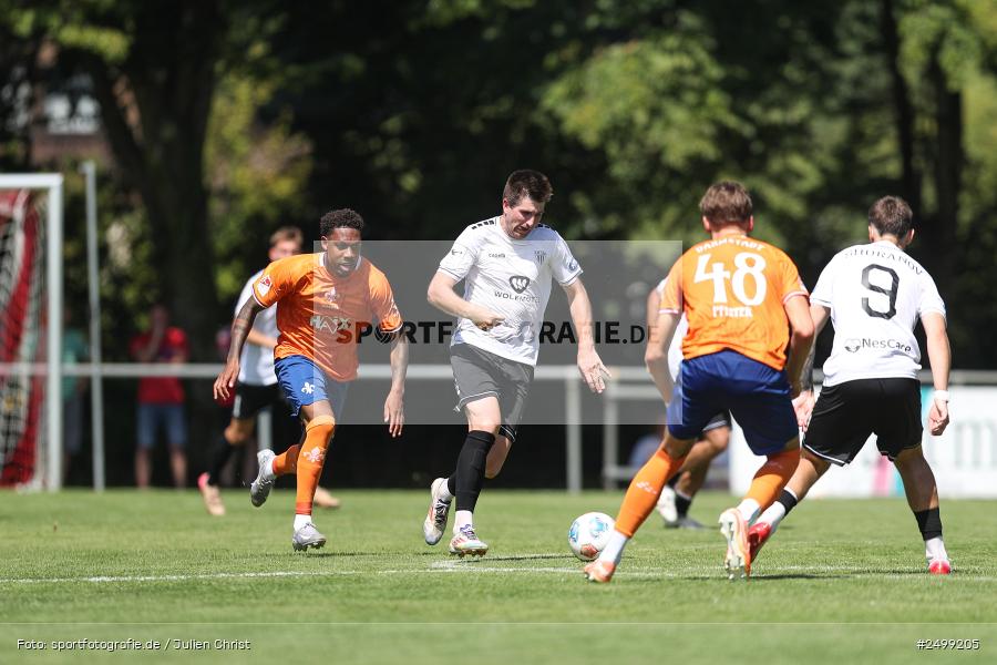 sport, action, SVD, SV Darmstadt 98, Regionalfreundschaftsspiele, Fussball, Fuhrmann Arena, Frammersbach, FCS, DFL, DFB, 3. Liga, 1. FC Schweinfurt 1905, 09.08.2025 - Bild-ID: 2499205
