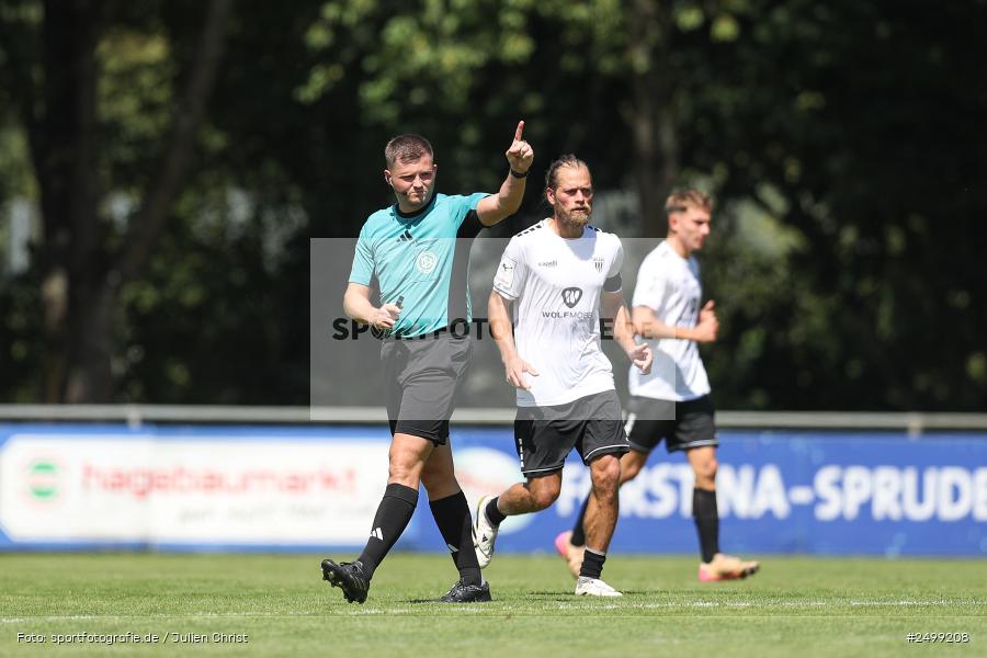 sport, action, SVD, SV Darmstadt 98, Regionalfreundschaftsspiele, Fussball, Fuhrmann Arena, Frammersbach, FCS, DFL, DFB, 3. Liga, 1. FC Schweinfurt 1905, 09.08.2025 - Bild-ID: 2499208