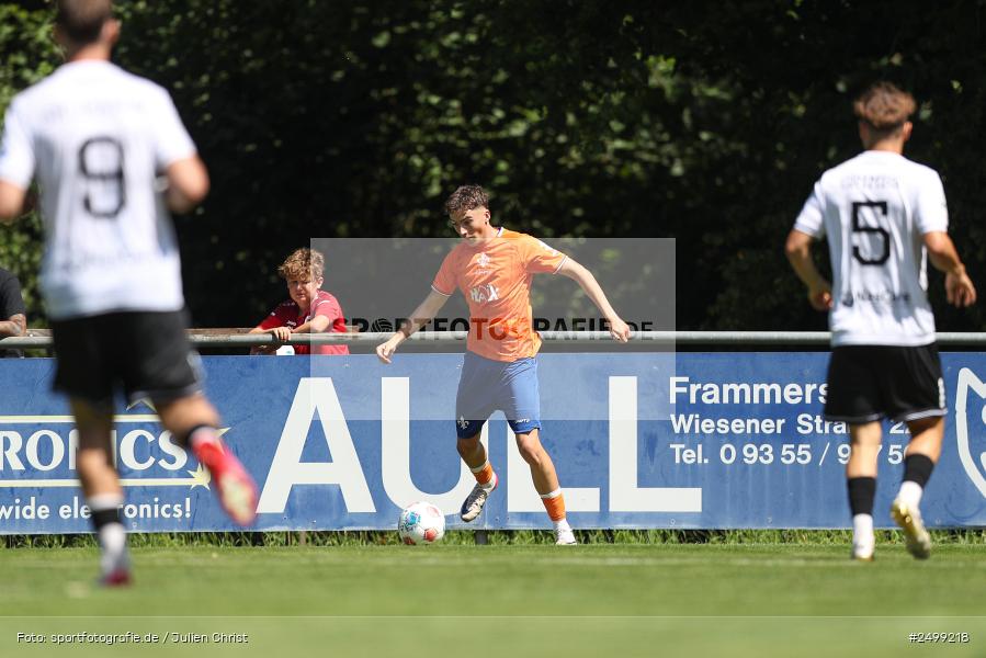 sport, action, SVD, SV Darmstadt 98, Regionalfreundschaftsspiele, Fussball, Fuhrmann Arena, Frammersbach, FCS, DFL, DFB, 3. Liga, 1. FC Schweinfurt 1905, 09.08.2025 - Bild-ID: 2499218