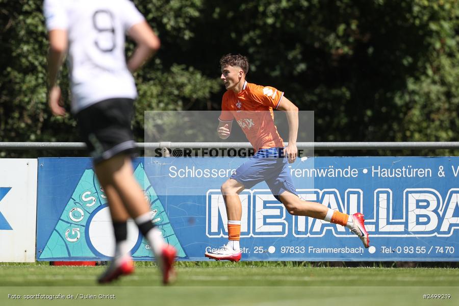 sport, action, SVD, SV Darmstadt 98, Regionalfreundschaftsspiele, Fussball, Fuhrmann Arena, Frammersbach, FCS, DFL, DFB, 3. Liga, 1. FC Schweinfurt 1905, 09.08.2025 - Bild-ID: 2499219