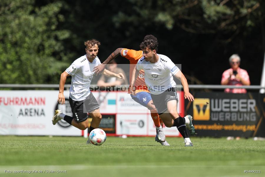 sport, action, SVD, SV Darmstadt 98, Regionalfreundschaftsspiele, Fussball, Fuhrmann Arena, Frammersbach, FCS, DFL, DFB, 3. Liga, 1. FC Schweinfurt 1905, 09.08.2025 - Bild-ID: 2499222