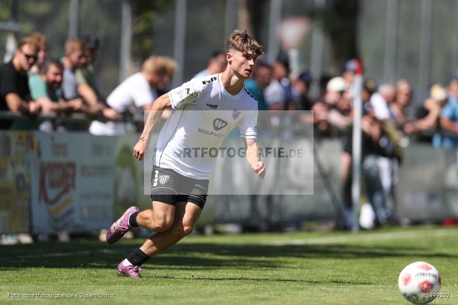 sport, action, SVD, SV Darmstadt 98, Regionalfreundschaftsspiele, Fussball, Fuhrmann Arena, Frammersbach, FCS, DFL, DFB, 3. Liga, 1. FC Schweinfurt 1905, 09.08.2025 - Bild-ID: 2499272