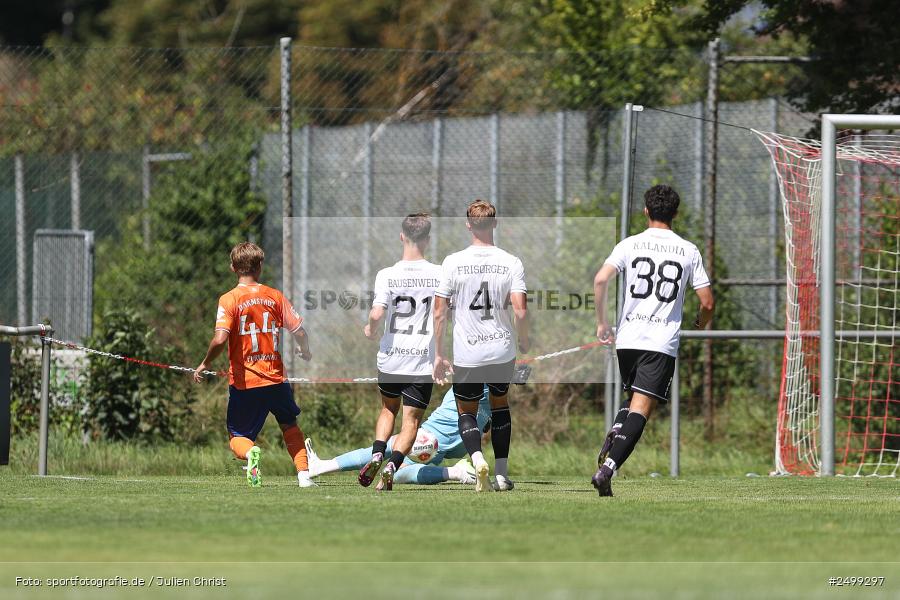 sport, action, SVD, SV Darmstadt 98, Regionalfreundschaftsspiele, Fussball, Fuhrmann Arena, Frammersbach, FCS, DFL, DFB, 3. Liga, 1. FC Schweinfurt 1905, 09.08.2025 - Bild-ID: 2499297