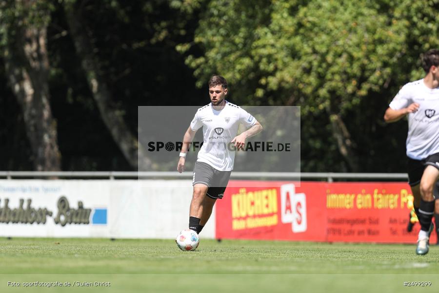 sport, action, SVD, SV Darmstadt 98, Regionalfreundschaftsspiele, Fussball, Fuhrmann Arena, Frammersbach, FCS, DFL, DFB, 3. Liga, 1. FC Schweinfurt 1905, 09.08.2025 - Bild-ID: 2499299