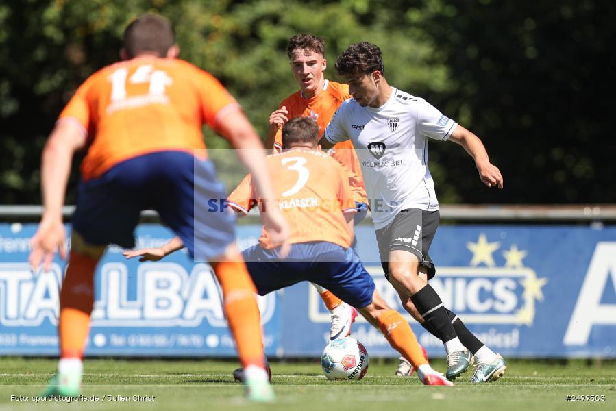sport, action, SVD, SV Darmstadt 98, Regionalfreundschaftsspiele, Fussball, Fuhrmann Arena, Frammersbach, FCS, DFL, DFB, 3. Liga, 1. FC Schweinfurt 1905, 09.08.2025 - Bild-ID: 2499303