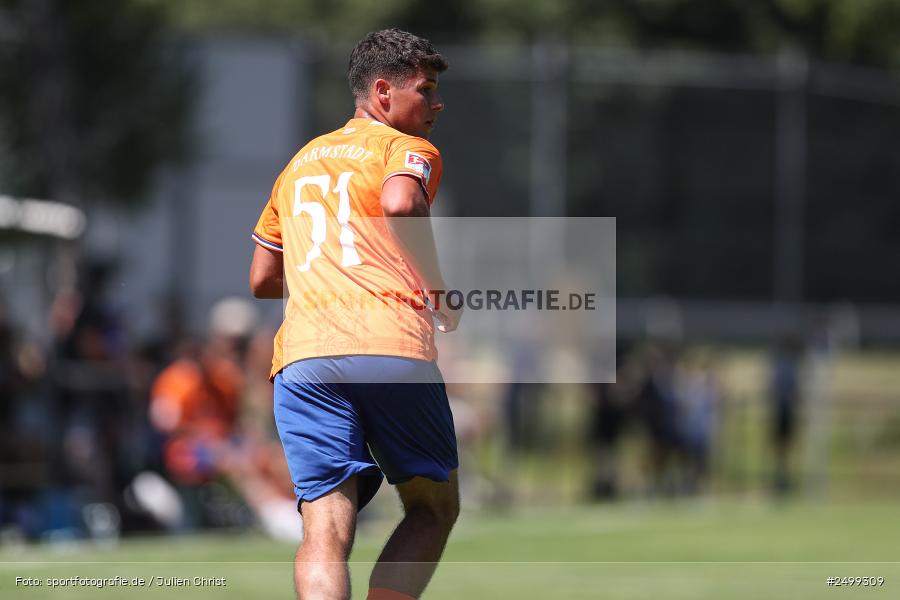 sport, action, SVD, SV Darmstadt 98, Regionalfreundschaftsspiele, Fussball, Fuhrmann Arena, Frammersbach, FCS, DFL, DFB, 3. Liga, 1. FC Schweinfurt 1905, 09.08.2025 - Bild-ID: 2499309