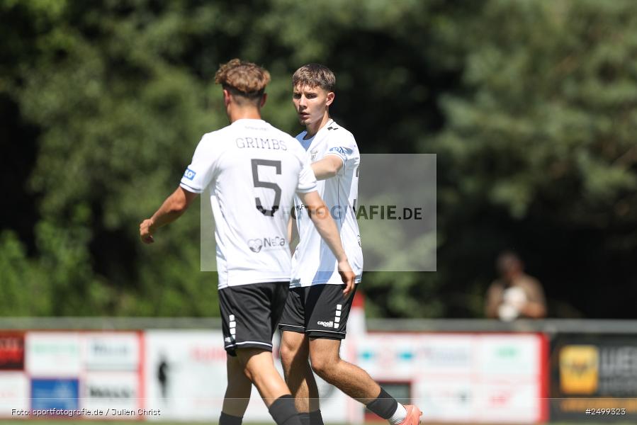 sport, action, SVD, SV Darmstadt 98, Regionalfreundschaftsspiele, Fussball, Fuhrmann Arena, Frammersbach, FCS, DFL, DFB, 3. Liga, 1. FC Schweinfurt 1905, 09.08.2025 - Bild-ID: 2499323