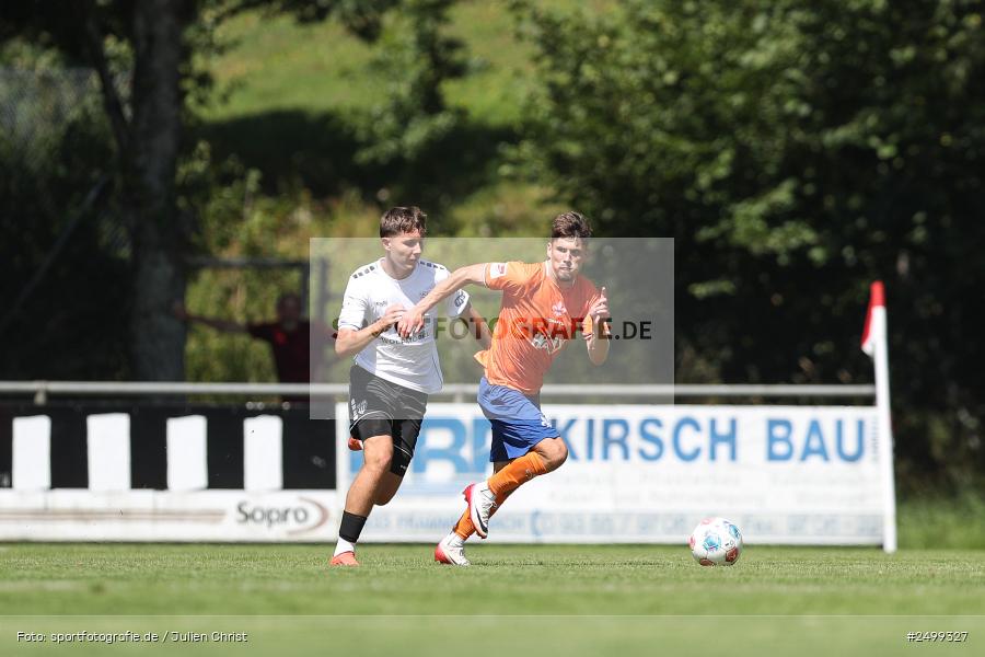 sport, action, SVD, SV Darmstadt 98, Regionalfreundschaftsspiele, Fussball, Fuhrmann Arena, Frammersbach, FCS, DFL, DFB, 3. Liga, 1. FC Schweinfurt 1905, 09.08.2025 - Bild-ID: 2499327