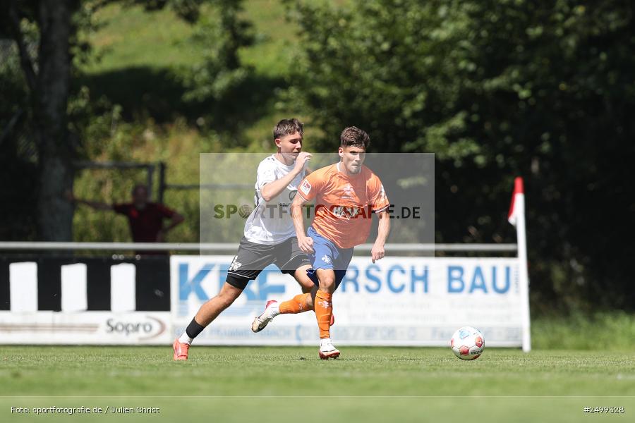 sport, action, SVD, SV Darmstadt 98, Regionalfreundschaftsspiele, Fussball, Fuhrmann Arena, Frammersbach, FCS, DFL, DFB, 3. Liga, 1. FC Schweinfurt 1905, 09.08.2025 - Bild-ID: 2499328