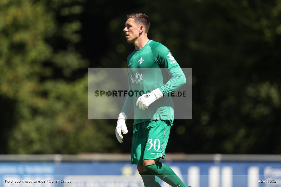 sport, action, SVD, SV Darmstadt 98, Regionalfreundschaftsspiele, Fussball, Fuhrmann Arena, Frammersbach, FCS, DFL, DFB, 3. Liga, 1. FC Schweinfurt 1905, 09.08.2025 - Bild-ID: 2499332