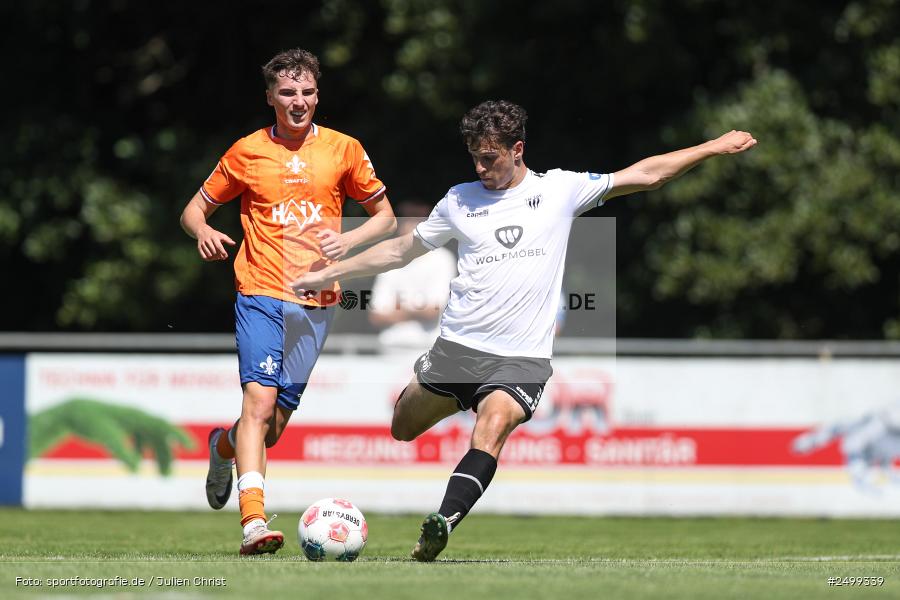 sport, action, SVD, SV Darmstadt 98, Regionalfreundschaftsspiele, Fussball, Fuhrmann Arena, Frammersbach, FCS, DFL, DFB, 3. Liga, 1. FC Schweinfurt 1905, 09.08.2025 - Bild-ID: 2499339