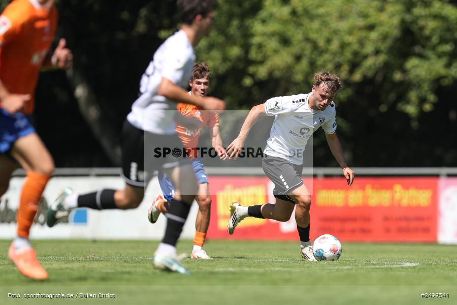 sport, action, SVD, SV Darmstadt 98, Regionalfreundschaftsspiele, Fussball, Fuhrmann Arena, Frammersbach, FCS, DFL, DFB, 3. Liga, 1. FC Schweinfurt 1905, 09.08.2025 - Bild-ID: 2499341