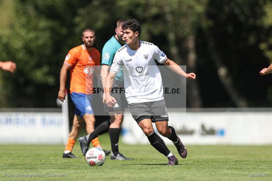 sport, action, SVD, SV Darmstadt 98, Regionalfreundschaftsspiele, Fussball, Fuhrmann Arena, Frammersbach, FCS, DFL, DFB, 3. Liga, 1. FC Schweinfurt 1905, 09.08.2025 - Bild-ID: 2499343