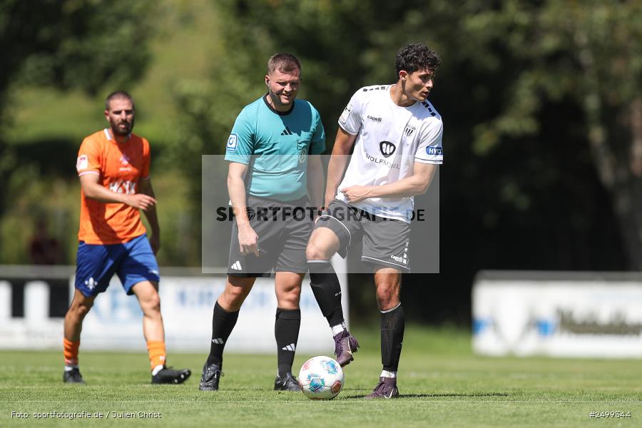 sport, action, SVD, SV Darmstadt 98, Regionalfreundschaftsspiele, Fussball, Fuhrmann Arena, Frammersbach, FCS, DFL, DFB, 3. Liga, 1. FC Schweinfurt 1905, 09.08.2025 - Bild-ID: 2499344