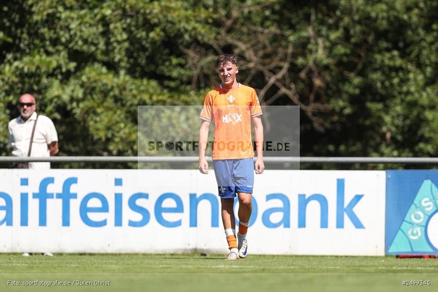 sport, action, SVD, SV Darmstadt 98, Regionalfreundschaftsspiele, Fussball, Fuhrmann Arena, Frammersbach, FCS, DFL, DFB, 3. Liga, 1. FC Schweinfurt 1905, 09.08.2025 - Bild-ID: 2499345