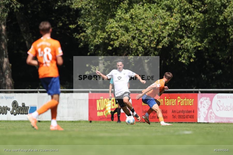 sport, action, SVD, SV Darmstadt 98, Regionalfreundschaftsspiele, Fussball, Fuhrmann Arena, Frammersbach, FCS, DFL, DFB, 3. Liga, 1. FC Schweinfurt 1905, 09.08.2025 - Bild-ID: 2499354