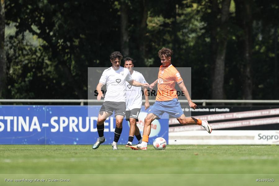 sport, action, SVD, SV Darmstadt 98, Regionalfreundschaftsspiele, Fussball, Fuhrmann Arena, Frammersbach, FCS, DFL, DFB, 3. Liga, 1. FC Schweinfurt 1905, 09.08.2025 - Bild-ID: 2499360