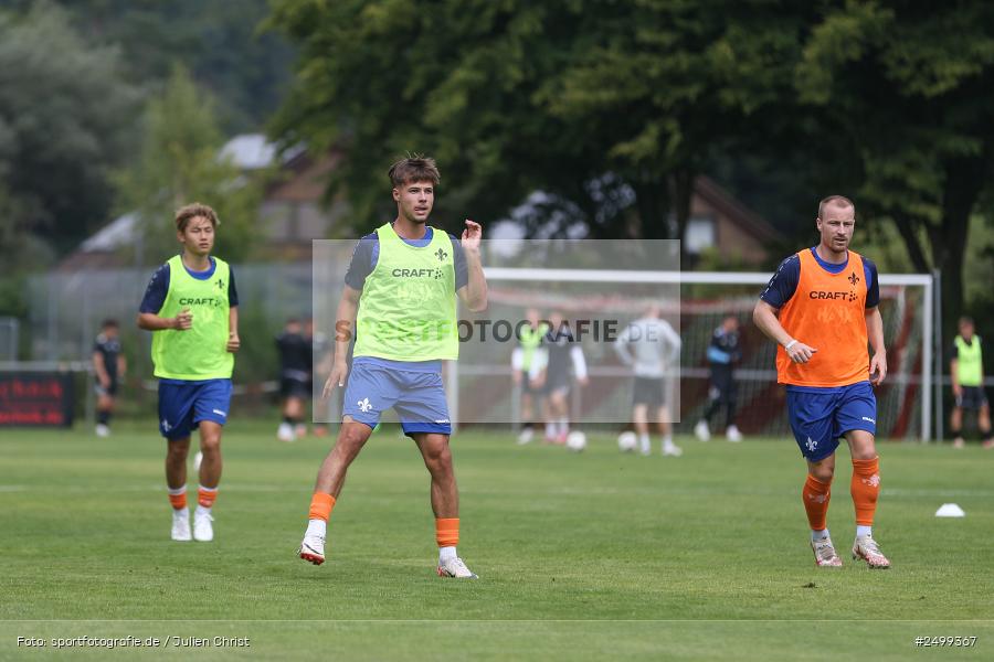 sport, action, SVD, SV Darmstadt 98, Regionalfreundschaftsspiele, Fussball, Fuhrmann Arena, Frammersbach, FCS, DFL, DFB, 3. Liga, 1. FC Schweinfurt 1905, 09.08.2025 - Bild-ID: 2499367