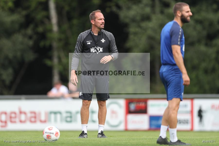 sport, action, SVD, SV Darmstadt 98, Regionalfreundschaftsspiele, Fussball, Fuhrmann Arena, Frammersbach, FCS, DFL, DFB, 3. Liga, 1. FC Schweinfurt 1905, 09.08.2025 - Bild-ID: 2499371