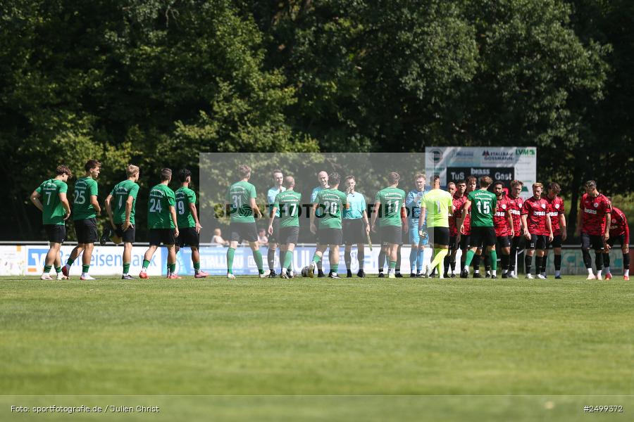 sport, action, TuS Frammersbach, TUS, Landesliga Nordwest, Fussball, Fuhrmann Arena, Frammersbach, DJK Schwebenried/Schwemmelsbach, DJK, BFV, 5. Spieltag, 10.08.2025 - Bild-ID: 2499372