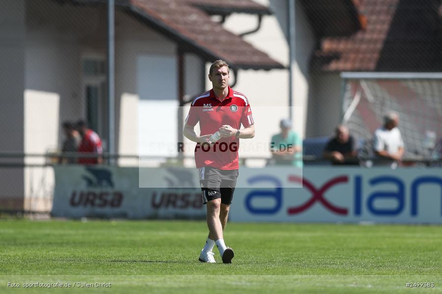 sport, action, TuS Frammersbach, TUS, Landesliga Nordwest, Fussball, Fuhrmann Arena, Frammersbach, DJK Schwebenried/Schwemmelsbach, DJK, BFV, 5. Spieltag, 10.08.2025 - Bild-ID: 2499383