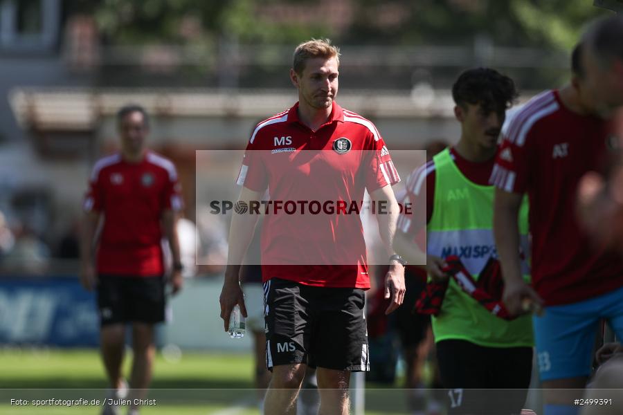 sport, action, TuS Frammersbach, TUS, Landesliga Nordwest, Fussball, Fuhrmann Arena, Frammersbach, DJK Schwebenried/Schwemmelsbach, DJK, BFV, 5. Spieltag, 10.08.2025 - Bild-ID: 2499391